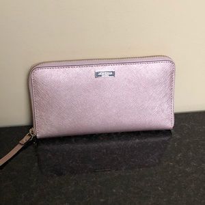 Kate Spade Rose Gold Neda Wallet